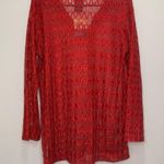 Faded Glory NWT‎  Red Swim Coverup Size Small Photo 1
