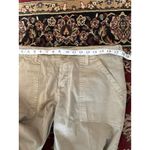 Joie  Womens Size‎ 8 Khaki Crop Pants Casual 100% Cotton Utility Style Photo 4