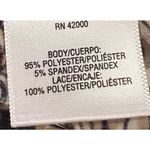 Bongo  Womens Top Size L Red Black Lace Plunging Neckline Sexy Lace Clubwear Photo 6