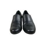 Clarks  Emily Amelia Leather Shoes Women  8.5 M Black Office Business Casual EUC Photo 4