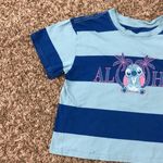 Disney Stitch Aloha striped graphic t-shirt Photo 4