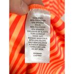 Z By Zella  Coral Crimson Orange Striped Racerback Tank Top Shirt Womens XL NWT Photo 6