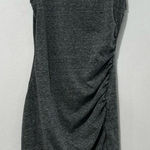 Leith  Women’s Gray Sleeveless Ruched Bodycon Dress Size Small Photo 0
