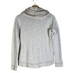 J. Crew Cowl Neck Sweatshirt Womens S Cream Cotton Wool Cozy Minimalist Neutral Photo 4