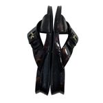 Stuart Weitzman Tortoise Shell Patent Leather Slide Sandals Mules Women's Size 9 Photo 4