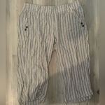 Valerie Stevens size 12p  nice striped soft pants, linen Photo 0