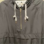 Main Strip Windbreaker Jacket Polka Dot Lining Black Size Medium Photo 6