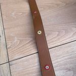 Juicy Couture  Vegan‎ Faux Leather Brown Multicolor Size M Womens Belt Buckle Photo 4