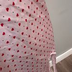 Victoria's Secret Vintage  Angel Pink Hearts Lace Trim Slip Dress Nightie Medium Photo 12