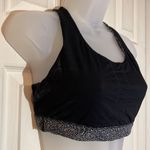 Athleta  Marbled Black Gray and White Racerback Sports Bra M Medium Photo 10