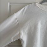 ZARA  Cream Crewneck Sweatshirt Size Small Photo 1