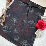 My Michelle Y2K  Black Tie Front Pencil Skirt Photo 10