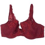 Chantelle  Molitor Convertible Bra in Claret Red Lace Size 32DD C26310 Photo 3