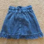 cotton natural Blue cotton cover up skirt Photo 1