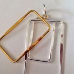 Contemporary Pendant open cut 3 layer Closed loop Photo 4