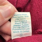 Cat Mom Graphic Burgundy Knit Sweatshirt Top‎ Kitty Lover Red Photo 7