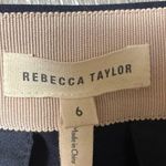 Rebecca Taylor  Navy Blue Crop Suit Pant Photo 2
