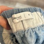 Gap  Rugby striped a-line skirt elastic waist pockets blue white Striped Photo 2