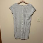 Madewell  Button Back Easy Dress in Stripe‎ Size XS Photo 6