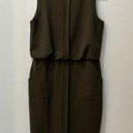 Alex Marie  Olive green sleeveless dress sz small Photo 0