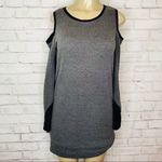 Rachel Roy Cold Shoulder sweatshirt dress Gray Size M Photo 2