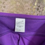 Jaclyn Smith Purple Ruched Twist Front One Piece Swimsuit, 14 Photo 4
