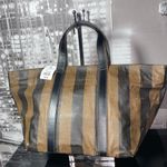 Fendi Authentic  Bag Pequin Striped Bag Photo 3