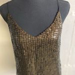 MLV Collection #700 MLV The Ozzy Sequin Tank Top in Bronze Photo 2