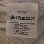 Tiger Mist NEW Hanna White Long Sleeve Scoop Neck Mini Bodycon Sweater Dress M Photo 4