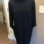 Vintage Little Mini Black Dress with Cowl Neck from Worth Size Small 90s Photo 0
