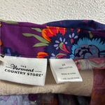 Vermont Country Store Floral Women's Smocked Top Photo 4