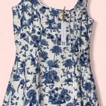 House of Harlow NWT  1960 Linen Blend Repeat Midi Dress w/ Detailed Stitching, S Photo 1