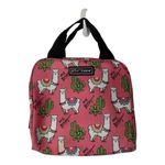 Betsey Johnson  pink Lama and Cactus cooler lunch bag Photo 0