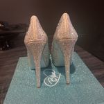 Betsey Johnson  Sparkling Silver Heels Photo 2