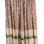 None Vintage BoHo Floral Elastic Waist Maxi Skirt France Cottagecore Photo 0