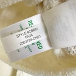 J.Crew NWT  Odette Cable-Knit Sweater Lady Jacket Cotton Blend Bouclé Ivory M Photo 9