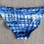 Aerie  Blue Tie Dye Classic Cut Bikini Bottom Size Medium Photo 2