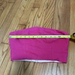 Just Bee Queen Fuchsia Pink‎ Linen Set Tulum Skirt and Emma Bustier Crop Top Pink Photo 8