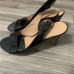 Franco Sarto Black Tan Heels; Size 9.5 Women’s Photo 10
