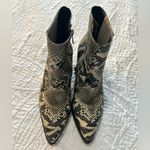 Blondo  Snakeskin Print Booties Photo 5