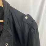 Emanuel Ungaro Black Hooded Zip Up Long Sleeve Jacket XL Photo 3