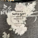 Torrid super soft knits black and pink floral roses dress women's size 5XL rayon Photo 3