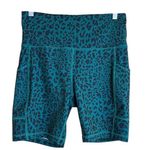Ideology Green Animal Print Athletic Shorts Photo 0