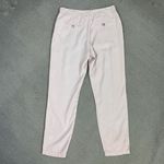 ZARA  Pleated Front Trouser Pants Blush Size 4 Relaxed Ankle Photo 3