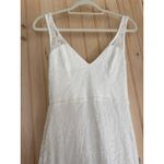 Lulus NWT  Beloved Eternity White Lace Sleeveless Backless Maxi Dress Bride Sz XL Photo 4