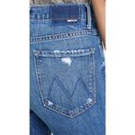 💕MOTHER SUPERIOR💕 High Waisted Smokin Double Ankle Jeans Broken Record 28 NWOT Blue Photo 9