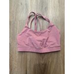 Lululemon Pink Strappy Sports Bra Size 6 Photo 2