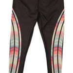 Free People  Movement Sunrise Rainbow‎ Panel Ankle Leggings Women's Size Small Photo 0