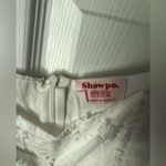 Showpo. Fancy A Spritz Square neck Mini Dress Embroidery floral babydoll size 8 Photo 6