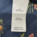 Likely Topaz Navy Floral Wrap Ruffle Sleeveless Top Size Medium Revolve Photo 8